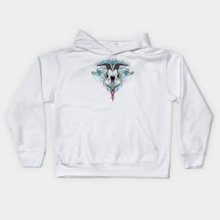 Aries Colored Tribal Kids Hoodie